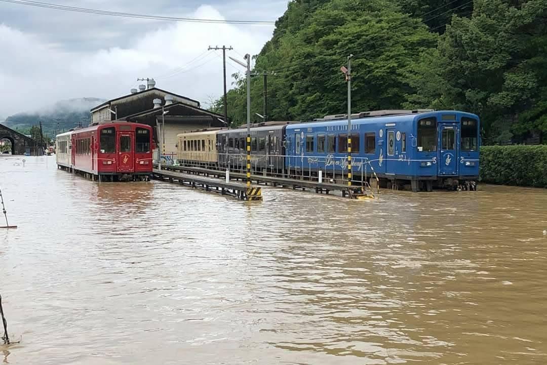 鉄路を走れ！くまチャリで走れ！